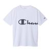 Champion Short Sleeve Crew UV Antibacterial and Odor Quick Graphic Rubber Basic Size Size L Men's T-Shirt, Neck, Protection, 100% Polyester,