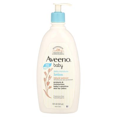 Baby, Daily Moisture Lotion, Unscented, 18 Fl Oz (532 Ml)