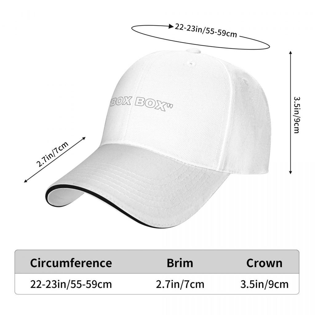 “BOX BOX” Baseball Cap Hat Man For The Sun |-F-| Boy Cap Women'S