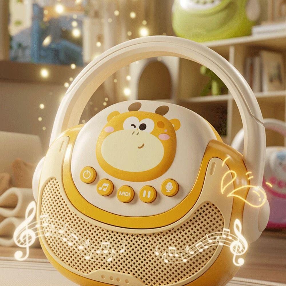 Connect Phone Karaoke Children's Toy Recordable Karaoke Machine Singing Machine  Party