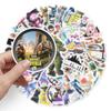 50pcs Fortnite Waterproof Sticker Graffiti Game Character Scooter Gaming Handbooks Computer Ornament Sticker Long Lasting