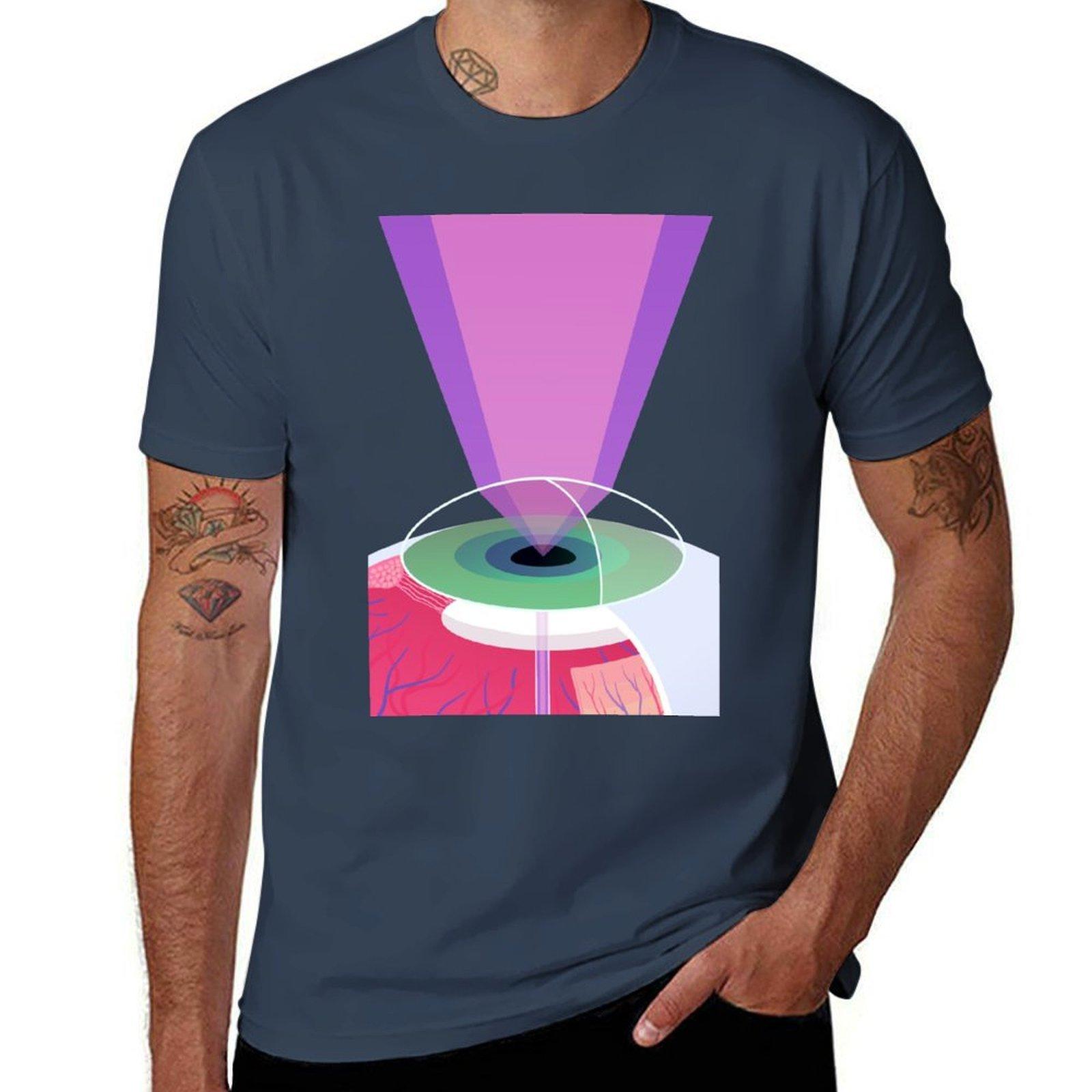 Eye Tshirt Holiday Casual Short Sleeve Top S