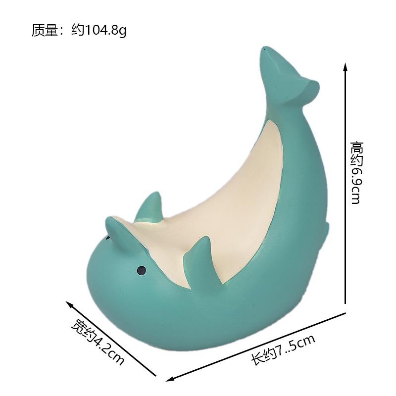Three Dimensional Cute Dolphin Cartoon Animal Stand Desktop Lazy Mobile Phone Holder