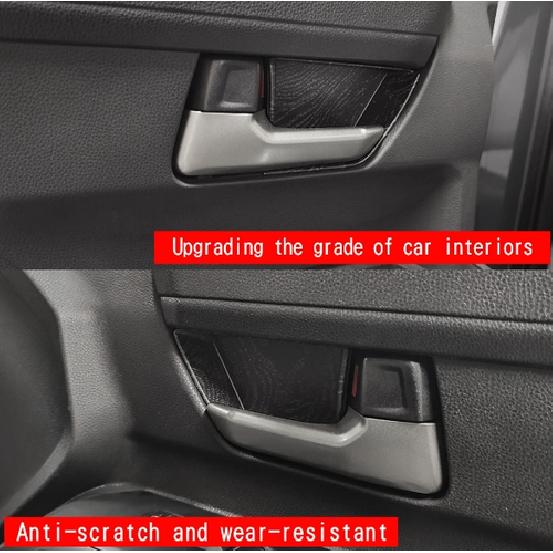 Car Accessories For 2025 Toyota Tacoma Door Interior Door Handle Bowl Cover ABS