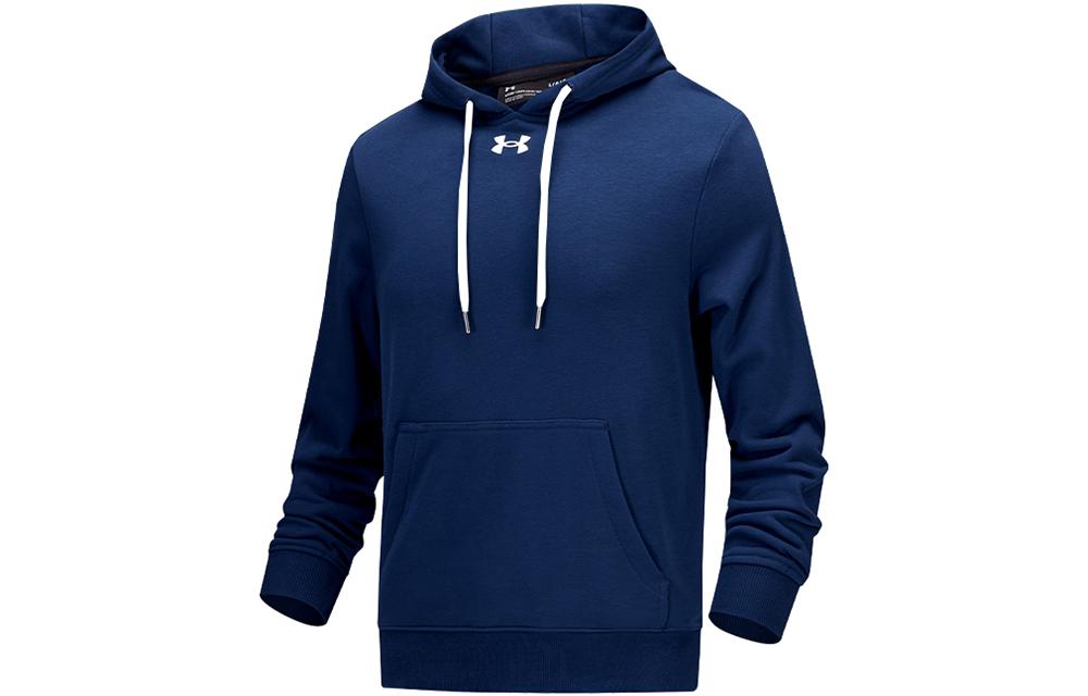 Under Armour Sweatshirts Men s Collegiate Blue Hooded Moderate Regular 21600303-408 4XL