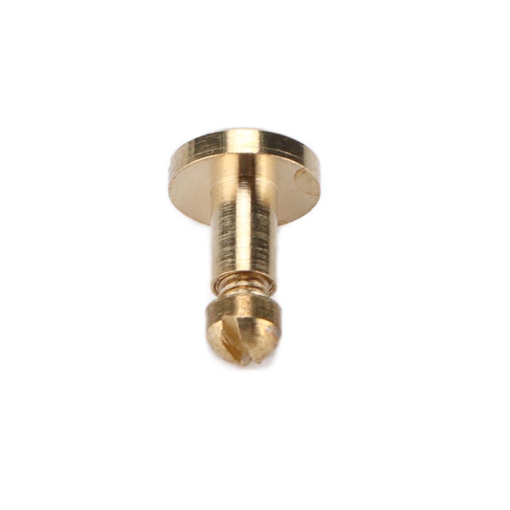 10 Seturi Șuruburi pentru Legat Cărți Legare Ușoară Dezasamblare Robust Nituri pentru Registre pentru Artizanat din Piele Registru