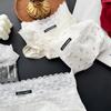 Ladies Spring and Autumn Casual Lovely Cotton Lace Edge Underwear