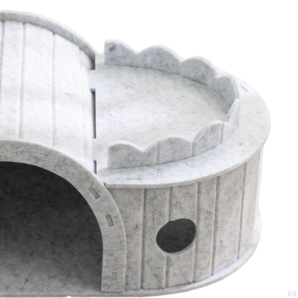 Cardboard Cat House Tunnel Comfortable Pet Supplies Decoration Cats Scratcher Scratching