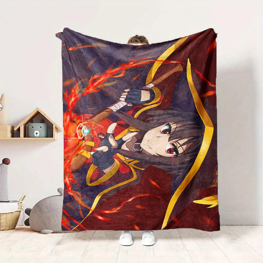 Magic Girl Flannel Blanket Throw Blanket Soft Warm Sofa Bed Camping Car Home Decor Unique Christmas Gift C9302718