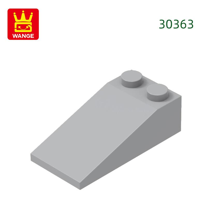 Non-Toxic 62Pcs/Lot 30363 Slope18 2 X 4Holes Slanting 2 Columns Block Moc Color Accessories Compatible With Brick Diy Children Toy