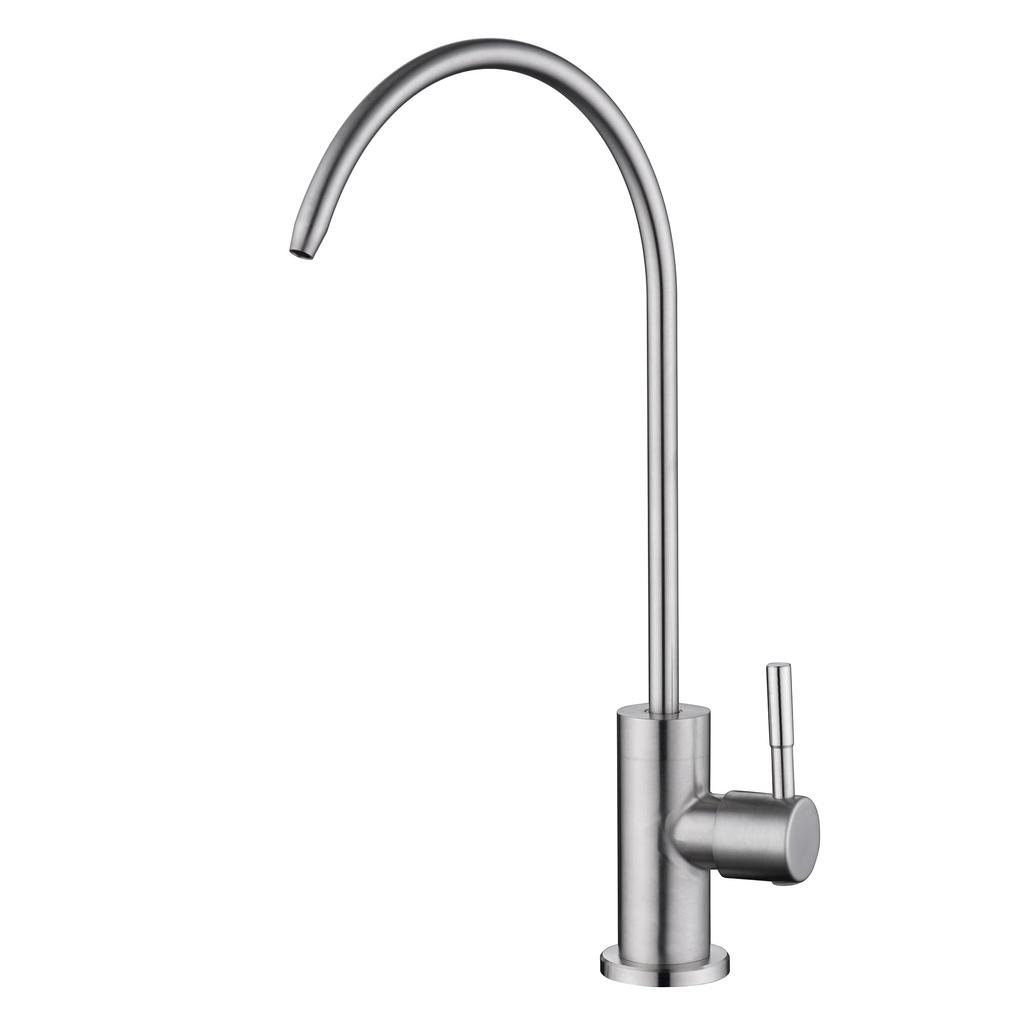 NSF Certification 100% Lead-Free Kitchen Water Filter Faucet SUS304 Stainless Steel, Brushed Gold Drinking Water Faucet for Kitchen Sink