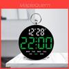 Despertador Digital LED Com Função Soneca Para Decoração de Mesa de Estudantes