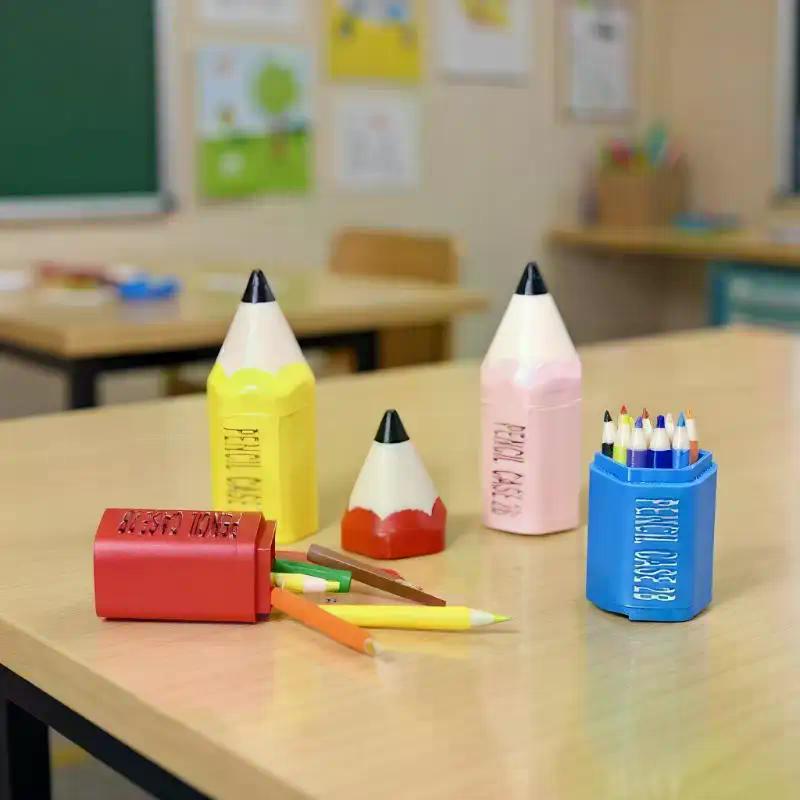 10/12Pcs Kid Pretend Play Toy Dollhouse Miniature Colored Pen Mini Pencil School Supplies Model Doll House Accessories