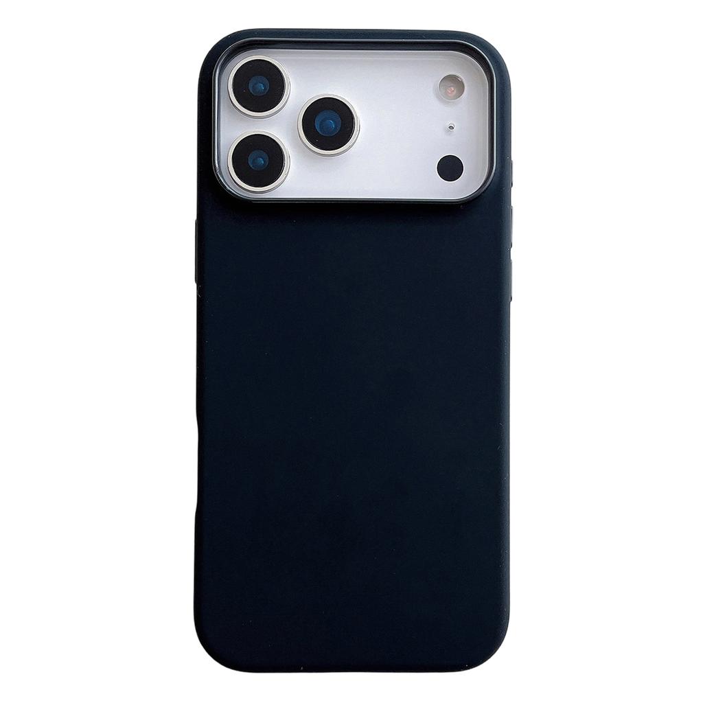 For iPhone 17 Pro Max Case Dual Color Liquid Silicone Phone Cover Large Camera Cutout