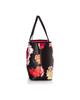 Tote Bag - CHRISTIAN LACROIX - Mily - Black - Floral Print - 2 Handles