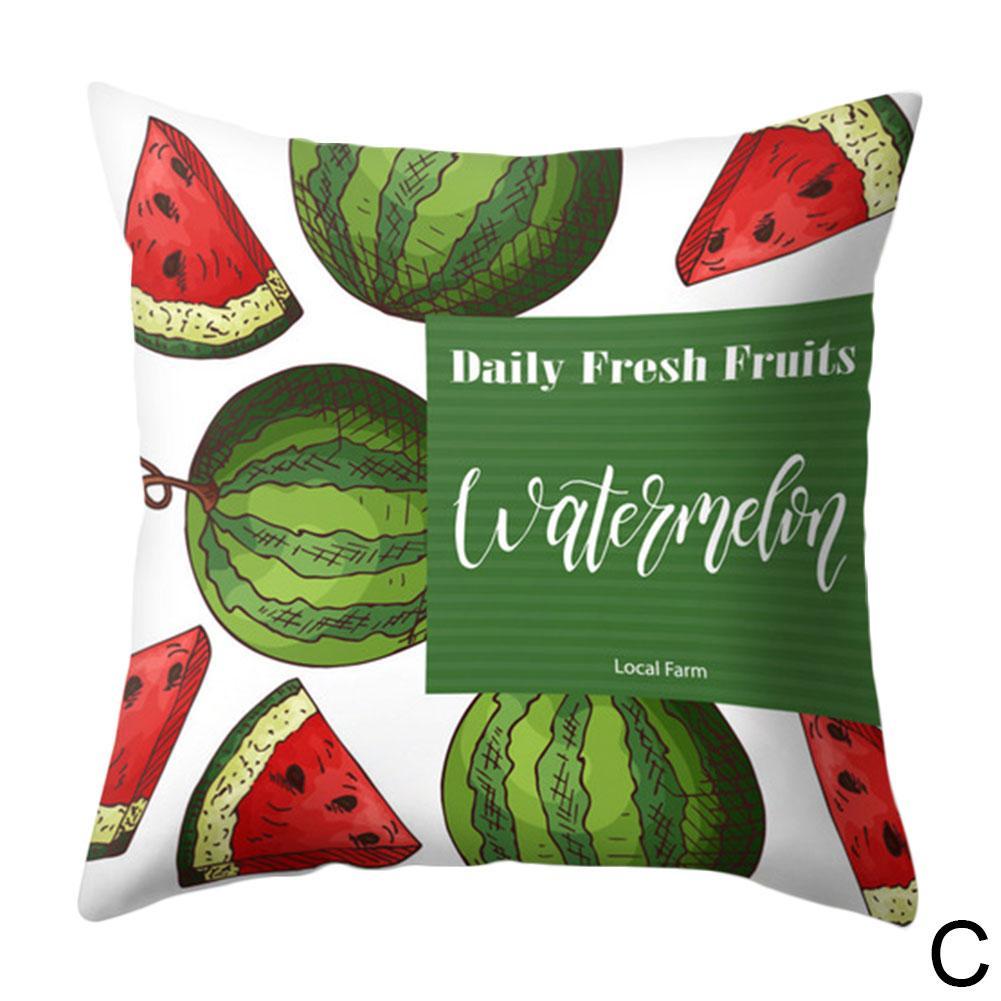 watermelon throw pillow