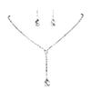 Bridal Necklace Set Wedding Matching Earrings Necklace Jewelry Two-piece Set