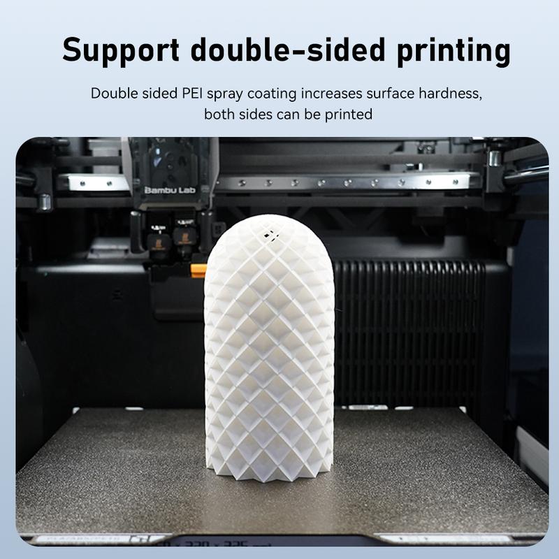 For Bambu Lab H2d Build Plate Textured/Smooth PEI PEO PET Plate Spring Steel Sheet Bambulab H2d Part Heat Bed 3D Printer Parts