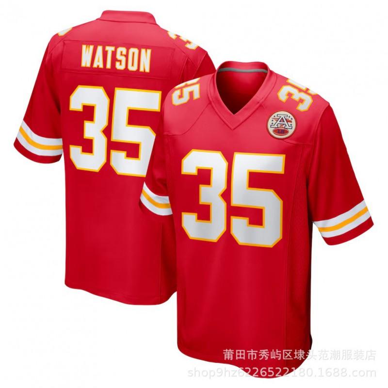 Kansas City Chiefs Football Jersey 15 Mahomes 87 Kelce Embroidered Sports Team Uniform