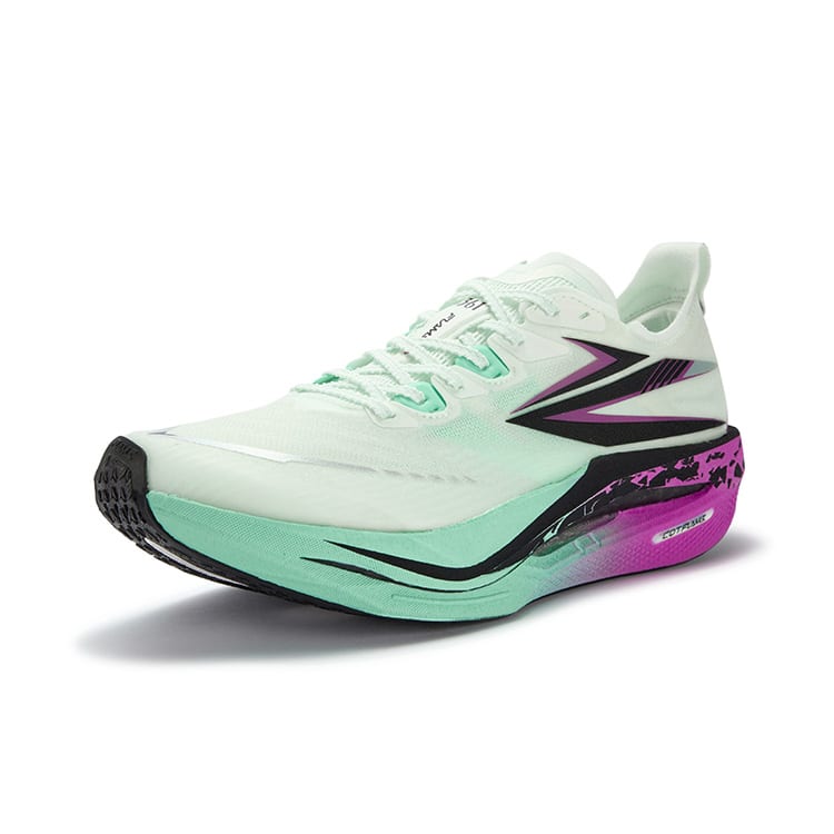 Scarpe da Corsa 361 Flame 5 Traspiranti Basse con Piastra in Carbonio Unisex Ciano Blu Menta 672612213-2