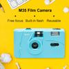 Para Câmera de Filme Kodak 35mm M35 Câmera Retrô Máquina de Filme Não Descartável Com Função de Flash Manual Reutilizável Com Para Filme Kodak