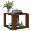 VidaXL Coffee Table Brown Oak 40x40x30 Cm Engineered Wood 815170