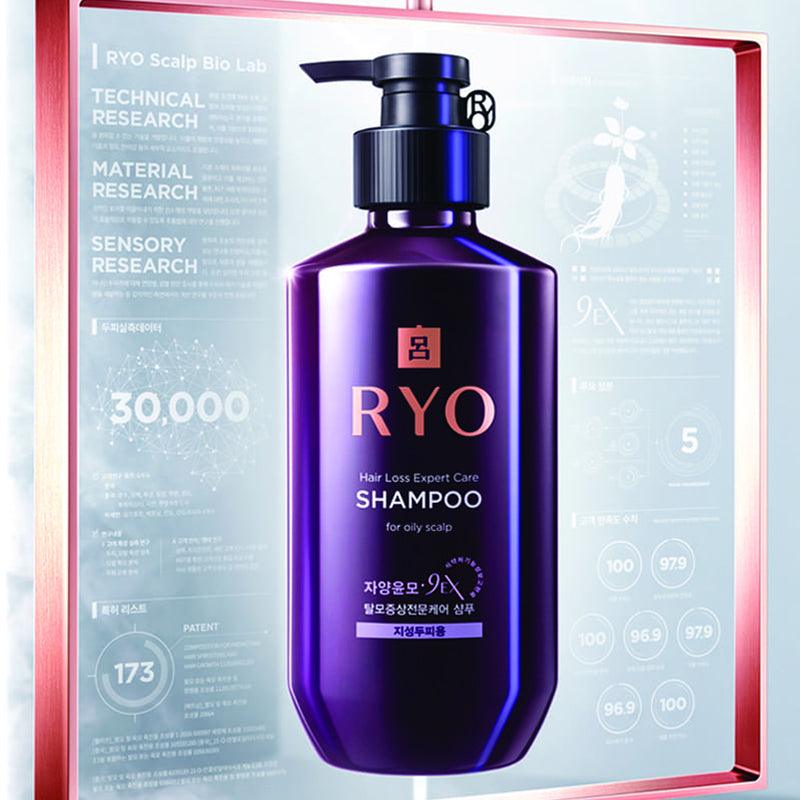 Ryo Jayangyoonmo 9EX Hair Loss Expert Care Shampoo 400ml