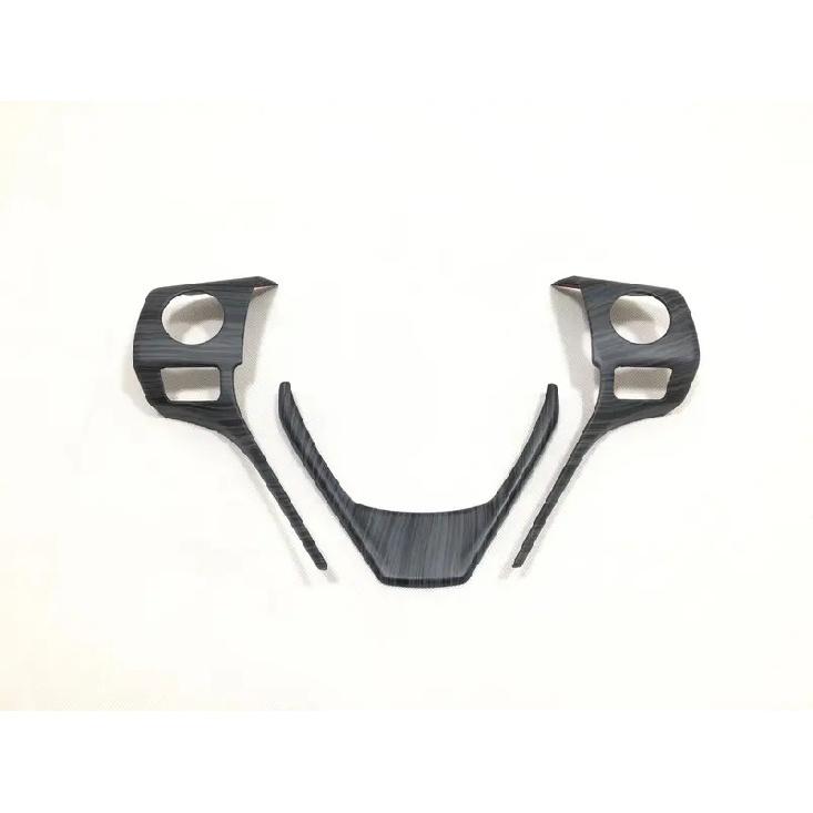For Toyota RAV4 2014 2015 2016 2017 2018 ABS Chrome Steering Wheel Buttons Cover Trim Decoration Sticker Car Styling Accessories