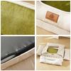Dog Bed Autumn Winter Thickening Warmth Square Dog Sofa Beds Soft Removable Wave Sponge Pad Pet Dogs Accessories