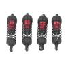 4Pcs RC Car   Aluminum Alloy Stable High Elasticity Front Rear Shock Damper for LC Racing 1Celsius14 1Celsius16