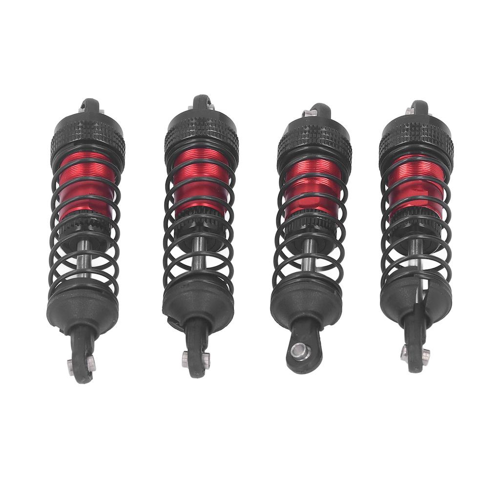 4Pcs RC Car   Aluminum Alloy Stable High Elasticity Front Rear Shock Damper for LC Racing 1Celsius14 1Celsius16