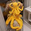Creative Funny Octopus Plush Toy, Cute Squishy Stuffed Animal, Soft Pillow for Kids Sleep, Birthday Gift for Boys and Girls