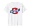 Retro Gasoline - Gas Logo - Fun Distressed Vintage Style T-Shirt