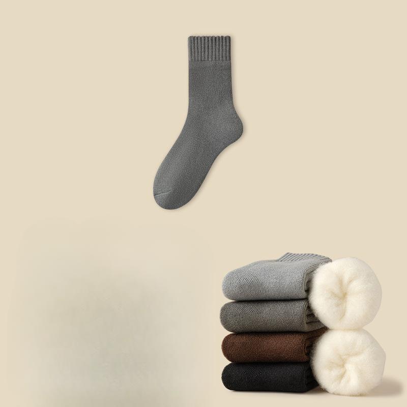 Men's Autumn and Winter Style Thick Wool Wool Warm Deodorizing Long Socks