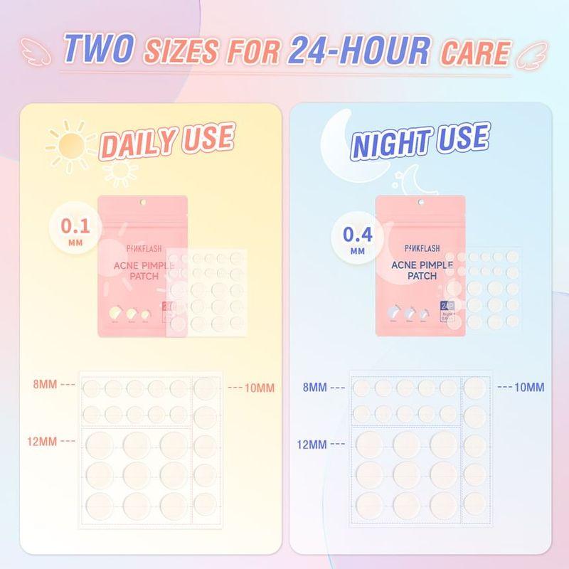 PINKFLASH - Acne Pimple Patch-Day & Night