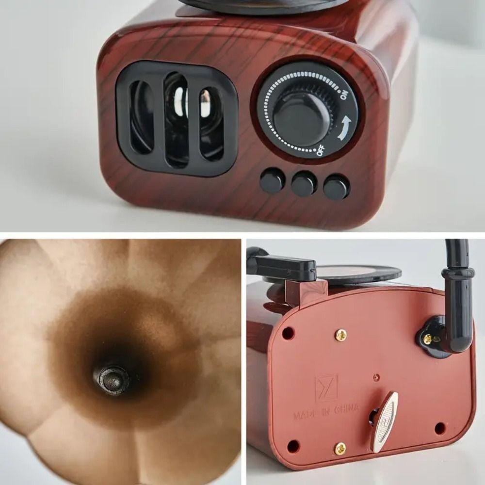 Vintage Gramophone Music Box Plastic Photography Props  For Home and Office Decor