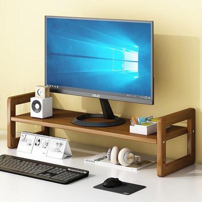 Office Desktop Monitor Riser Stand with Storage