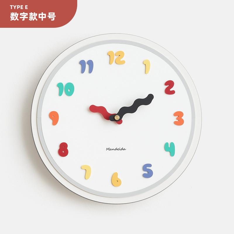 Cream Style Decoration Wall Clocks Living Room Electronic Elegant Silent Wall Clocks Silent Luxury Home Decor Duvar Saati