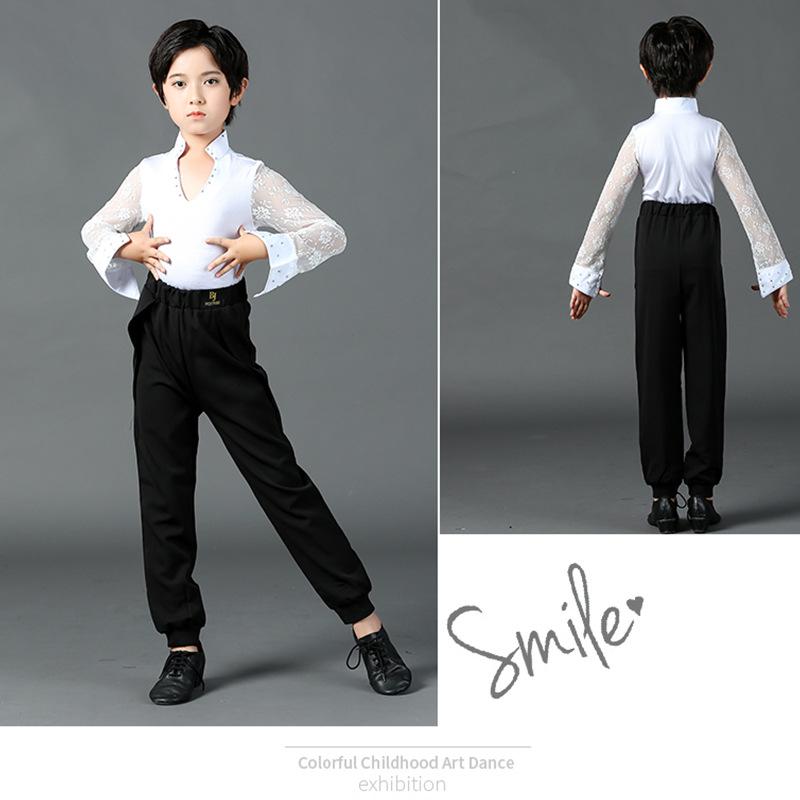 Children's Autumn Ballroom Dance Outfits: Boys' Latin Competition Costumes, Adult Sizes Available.