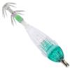Fishing LED Lure Light Squid Shape Green Light Color Bait Underwater Lamp with Hook