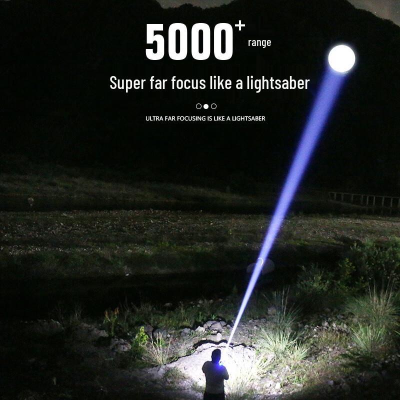 Nu Feng Mini Portable Rechargeable LED Flashlight