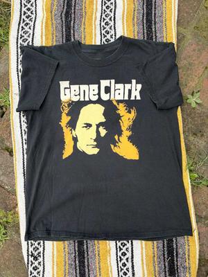 Gene Clark Graphic Unisex Tee Shirt Cotton Full Size ZA791