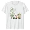 Fox Woodland Animals Nature Mens T-Shirt Womens Tee Graphic Unisex