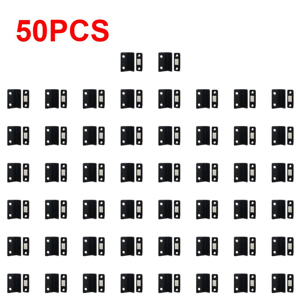 Punch Free Sliding Door Stop Strong Magnetic L-shaped Door Touch Magnetic Suction Invisible Anti Collision Furniture Hardware