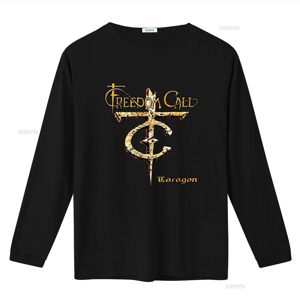 Freedom Call German Power Metal Band Taragon T Shirt S 2XL Long or s vintage Washed Stretched Breathable designer clothes homme