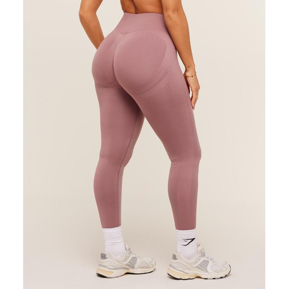 Gymshark Lift Seamless Leggings Calm Pink B6a9c Kcpd