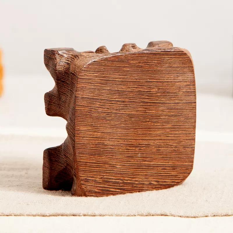 Wooden Root Carved Stone Base, Chicken-wing, Small Vase, Flower Pot, Jade Stone, Handicraft, Ornament, Can Be Grooved