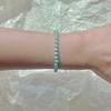 KIETIMOOR Blue Pearl Bracelet (Silver 925) Blue Pearl Silver Bracelet