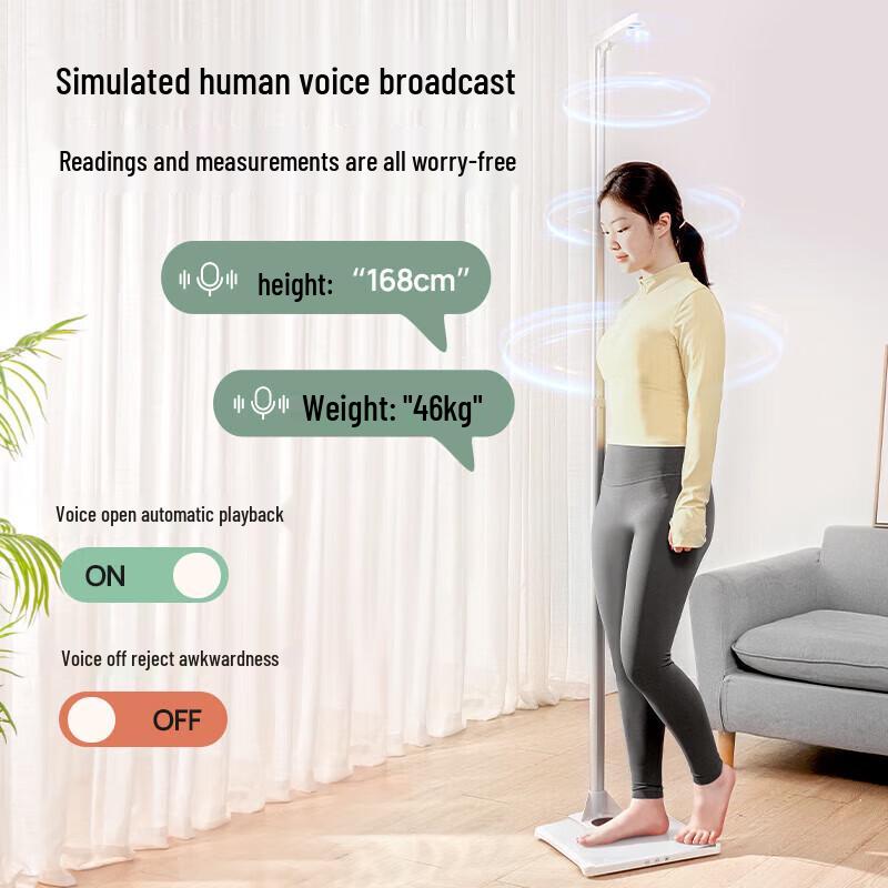 Meilen Smart Ultrasonic Height & Weight Scale