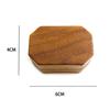 Walnut Wood Jewelry Box Ring Storage Ring Holder Rustic Wedding Ring Box